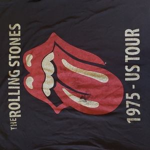 Rolling stones classic 1975 US tour t-shirt
